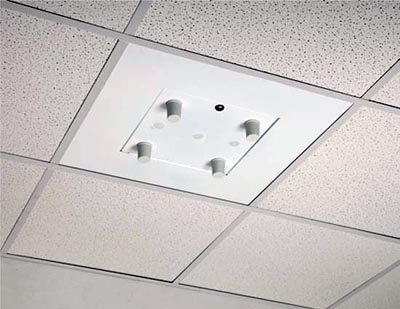 Paneles suspendidos para puntos de acceso 