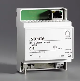 Receptor inalámbrico con interfaz TCP/IP