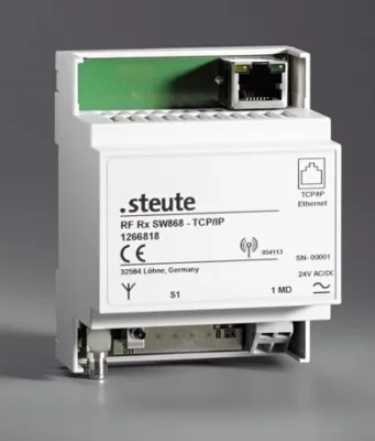 Receptor inalámbrico con interfaz TCP/IP
