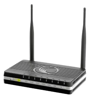 Teléfono VoIP y router Wi-Fi