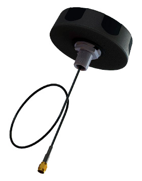 Antena en forma de disco para comunicaciones celulares