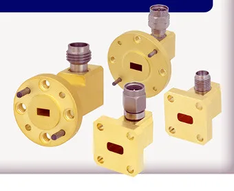 Adaptadores de guía-ondas a coaxial en ángulo recto