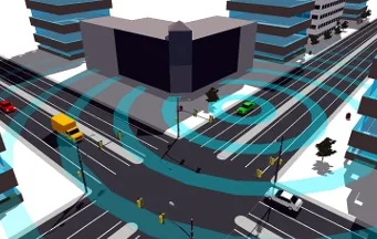 Radar de 360 grados para vehículos autoconducidos