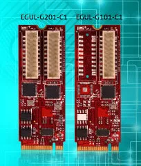 Módulos Ethernet Gigabit Single y Dual en formato M.2