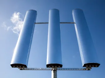 Camuflaje de antenas mediante láminas