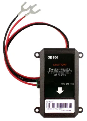 GPS preciso para montaje en la batería del vehículo