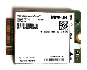 Módulo LTE con capacidades GNSS y eUICC