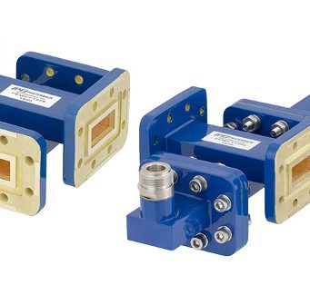 Acopladores de guía de ondas con interfaz coaxial