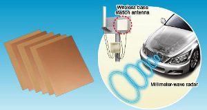 Material para tarjetas con antenas