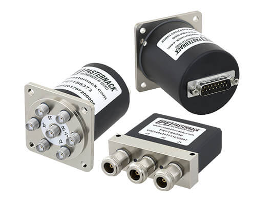 Switches de relé electromecánico con conectores D-Sub
