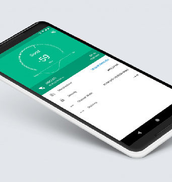 App de diagnóstico de la red Wi-Fi