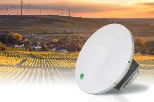 Antena de banda dual de 61 cm