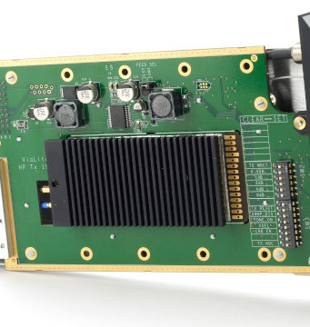 Tarjetas RF sobre fibra óptica
