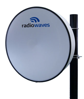 Antenas parabólicas de polarización dual