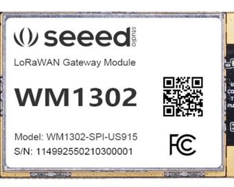 Módulo gateway LoRaWAN WM1302