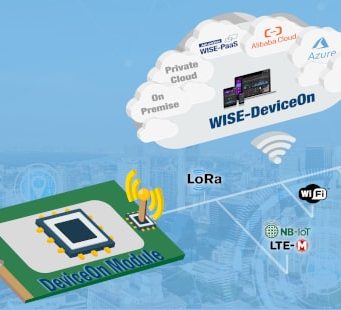 WISE-1510-DOM módulo configurable para sensores inalámbricos