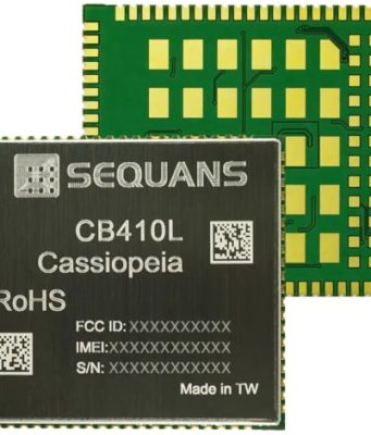 Módulo CBRS Cassiopeia CB410L de tipo LLC para dispositivos IoT
