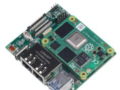 Placa portadora Gigabit dual para Raspberry Pi CM4
