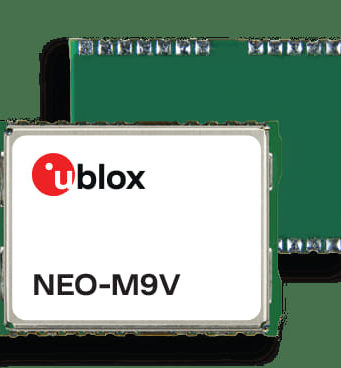 NEO-M9V Receptor GNSS con tecnología UDR y ADR