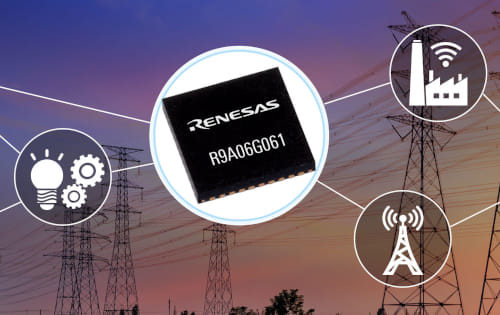 R9A06G061 CI PLC para comunicación de hasta 1 Mbps a larga distancia