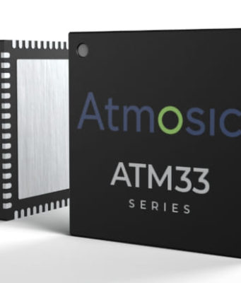 ATM33 SoC Bluetooth 5.3 con tecnología de acumulación de energía