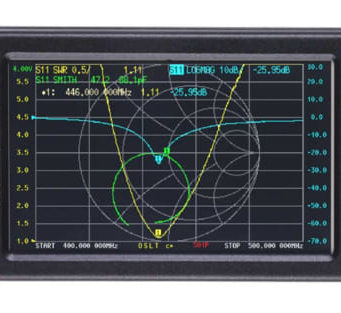 JNCRadio VNA 3G Analizador de red vectorial “de bolsillo” de 50k a 3 GHz