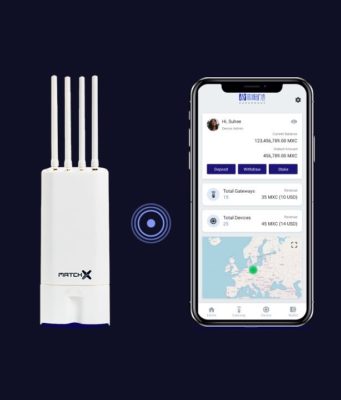 Gateway LoRaWAN M2 Pro Miner con capacidad de criptominado