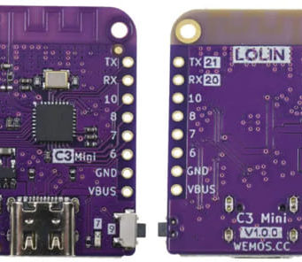 Placa de conectividad LOLIN C3 Mini
