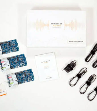 Kit de evaluación de LE Audio para el SoC nRF52840