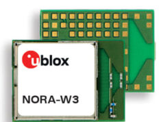 NORA-W3 Módulos Wi-Fi 4 de banda dual y Bluetooth LE 5 con diseño compacto