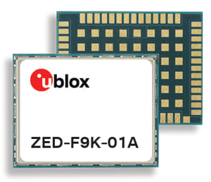 Módulo GNSS ZED-F9K-01A