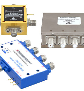 Switches de alta potencia con un rango de frecuencia de 30 MHz a 6 GHz