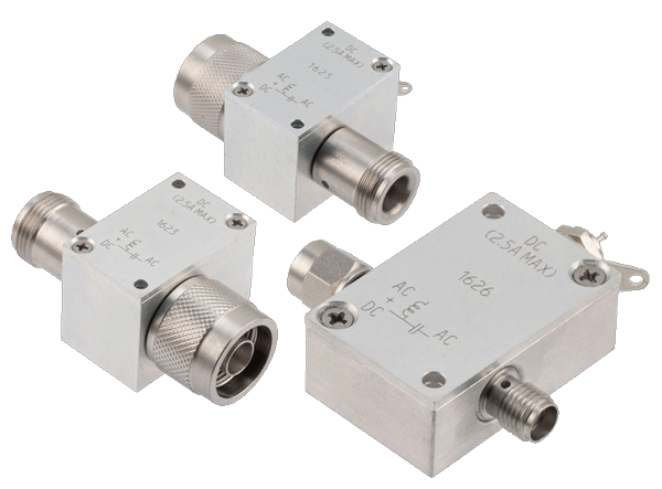 Inyectores de tensión - bias tees con rango de frecuencia de 12 KHz a 40 GHz