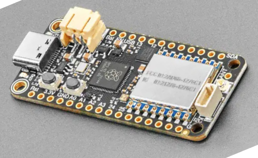 Placa Feather RP2040 para conectividad LoRa