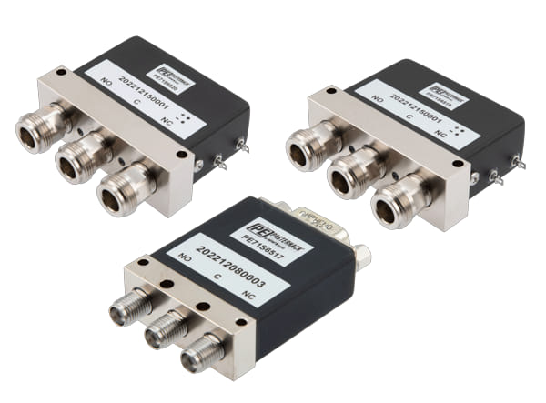 Conmutadores de relé electromecánicos rugerizados