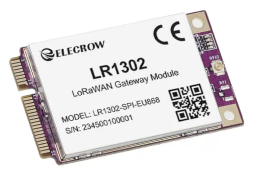 Módulo gateway LoRaWAN LR1302 para comunicaciones de largo alcance
