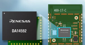 DA14592 SoC Bluetooth Low Energy (LE) con dos núcleos y Flash