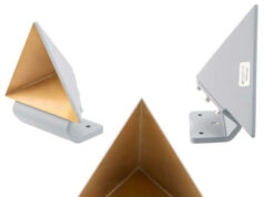 Reflectores trihedrales para radar y antenas