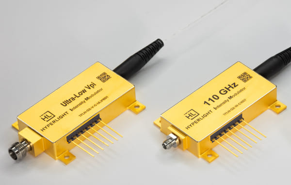 Moduladores electroópticos con tecnología TFLN y tensión de media onda (Vπ) baja
