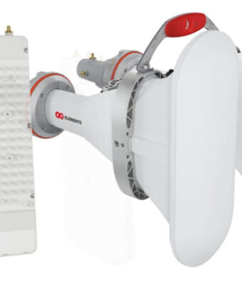 Antenas asimétricas 4x4 5 GHz en forma de corneta