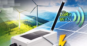 Nodo controlador LoRa LN502 con alimentación solar para exteriores