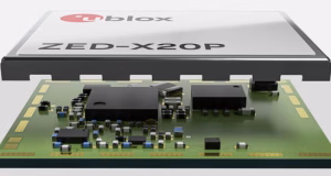 Receptor GNSS ZED-X20P de alta precisión en todas las bandas