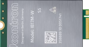 Módulo 5G IB17M-W para aplicaciones industriales en formato M.2