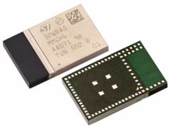 Módulo inalámbrico STM32WBA5MMG con Bluetooth 6.0