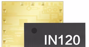SoC inalámbrico IN120 con sensor de temperatura integrado