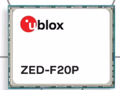 Módulo GNSS ZED-F20P de triple banda para robótica de precisión