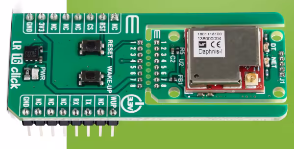Módulo LoRaWAN para IoT LR 16 Click