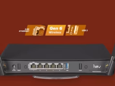 Punto de acceso hAP ax³ Wi-Fi 6 de alto rendimiento