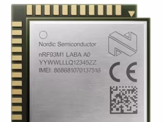 Módulo celular nRF93M1 con LTE Cat-1 bis
